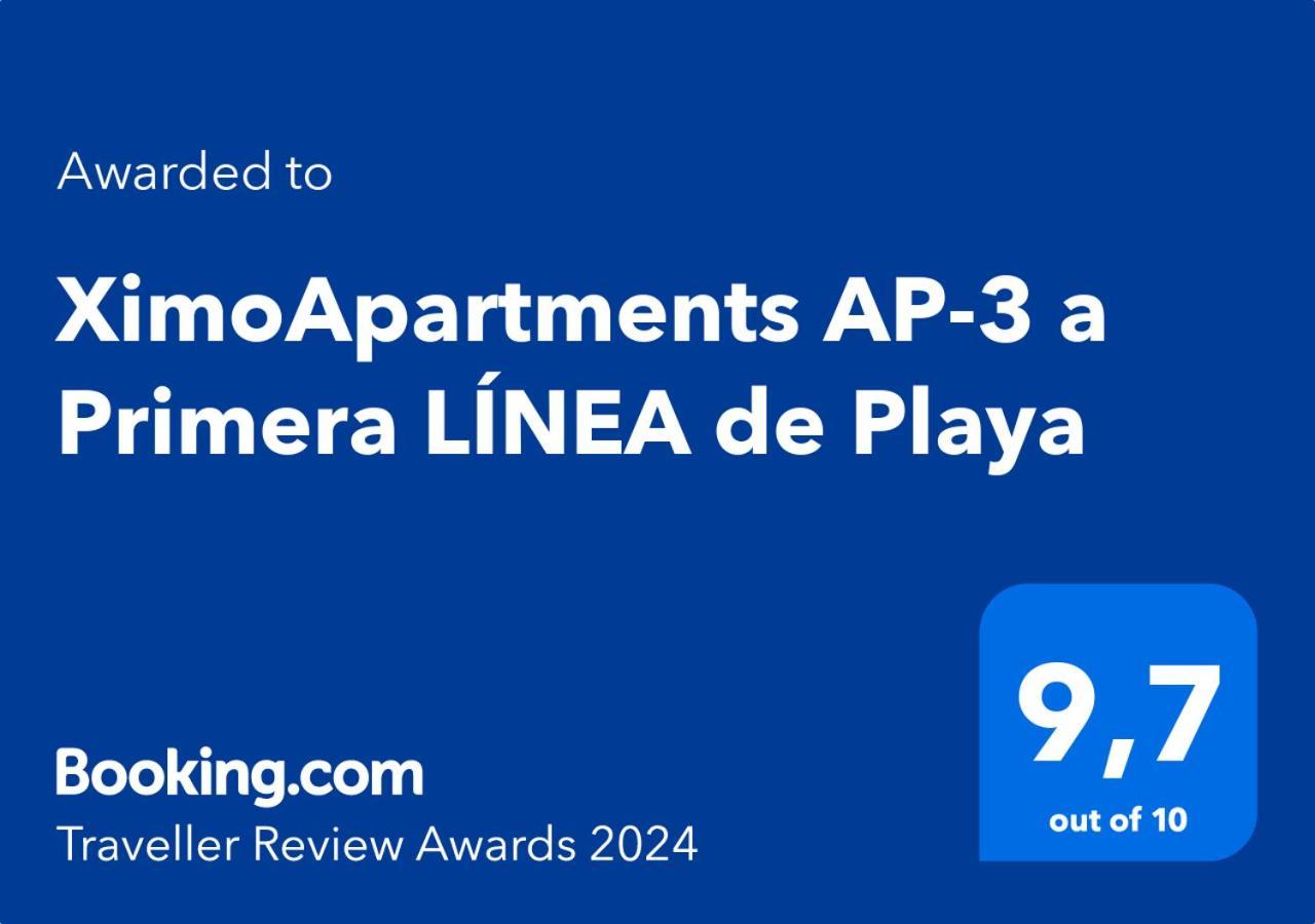 Ap-3 Ximoapartments A Primera Linea Playa & Chimenea Оліва Екстер'єр фото